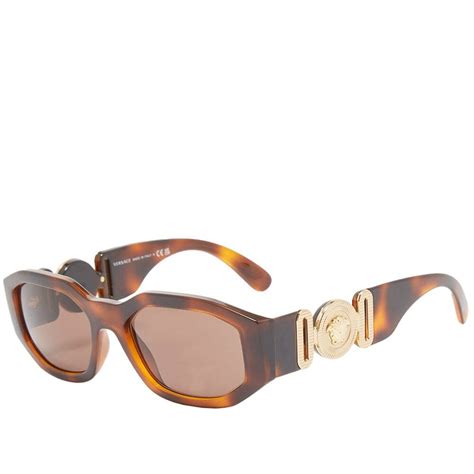 Versace Tortoise Sunglasses for Women for sale .